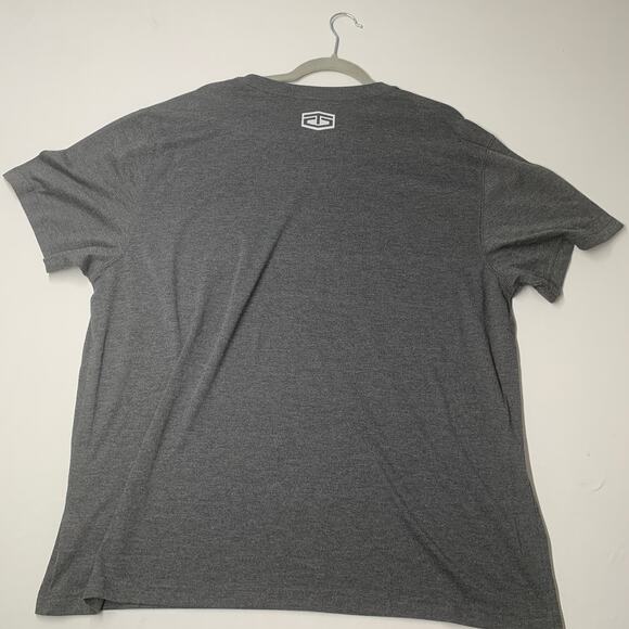 Tapout Mens Shirt 2XL Gray Logo Short Sleeve Tee MMA Casual T shirt Gym Workout - Picture 7 of 8